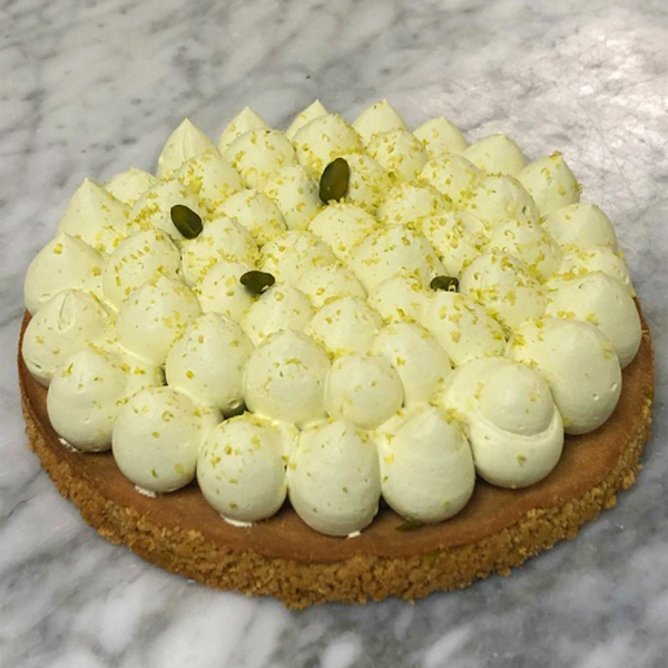Tarte Pistache Pamplemousse