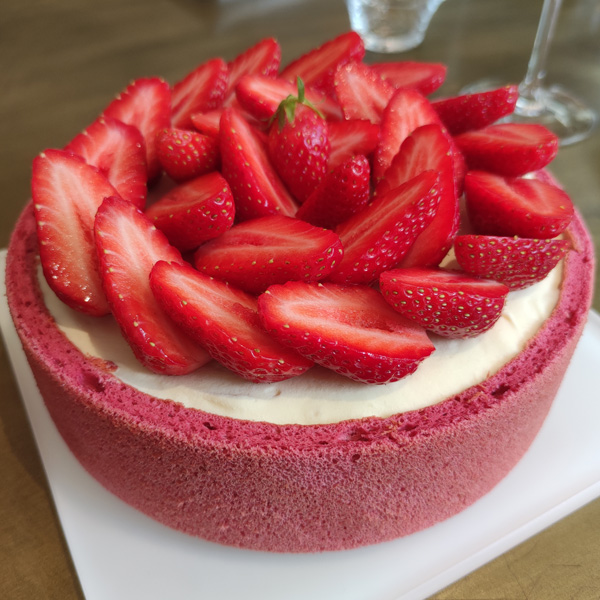 Charlotte aux fraises