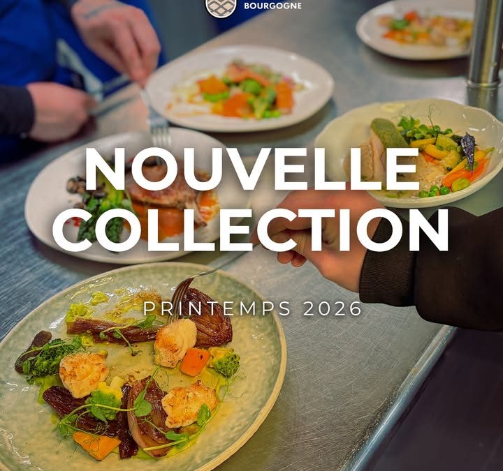 Nouvelle carte de printemps au restaurant Château Bourgogne