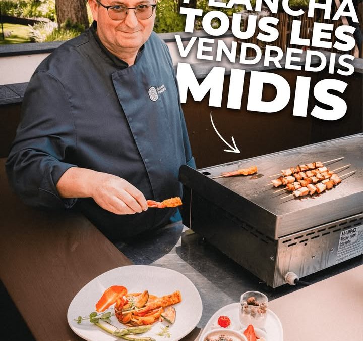 Déjeuner en terrasse au Bistrot M21 à Dijon chaque vendredi
