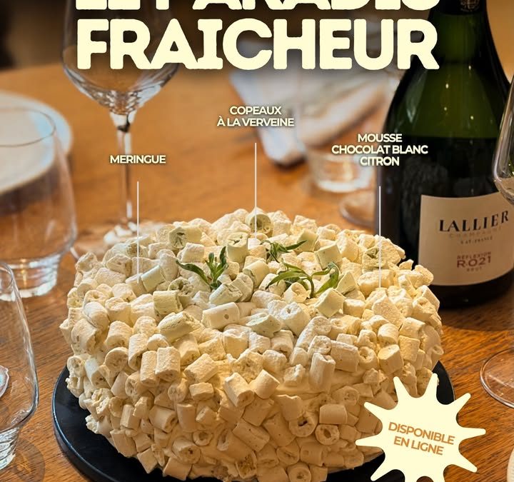 Nouvelles créations pâtissières au Château Bourgogne à Dijon